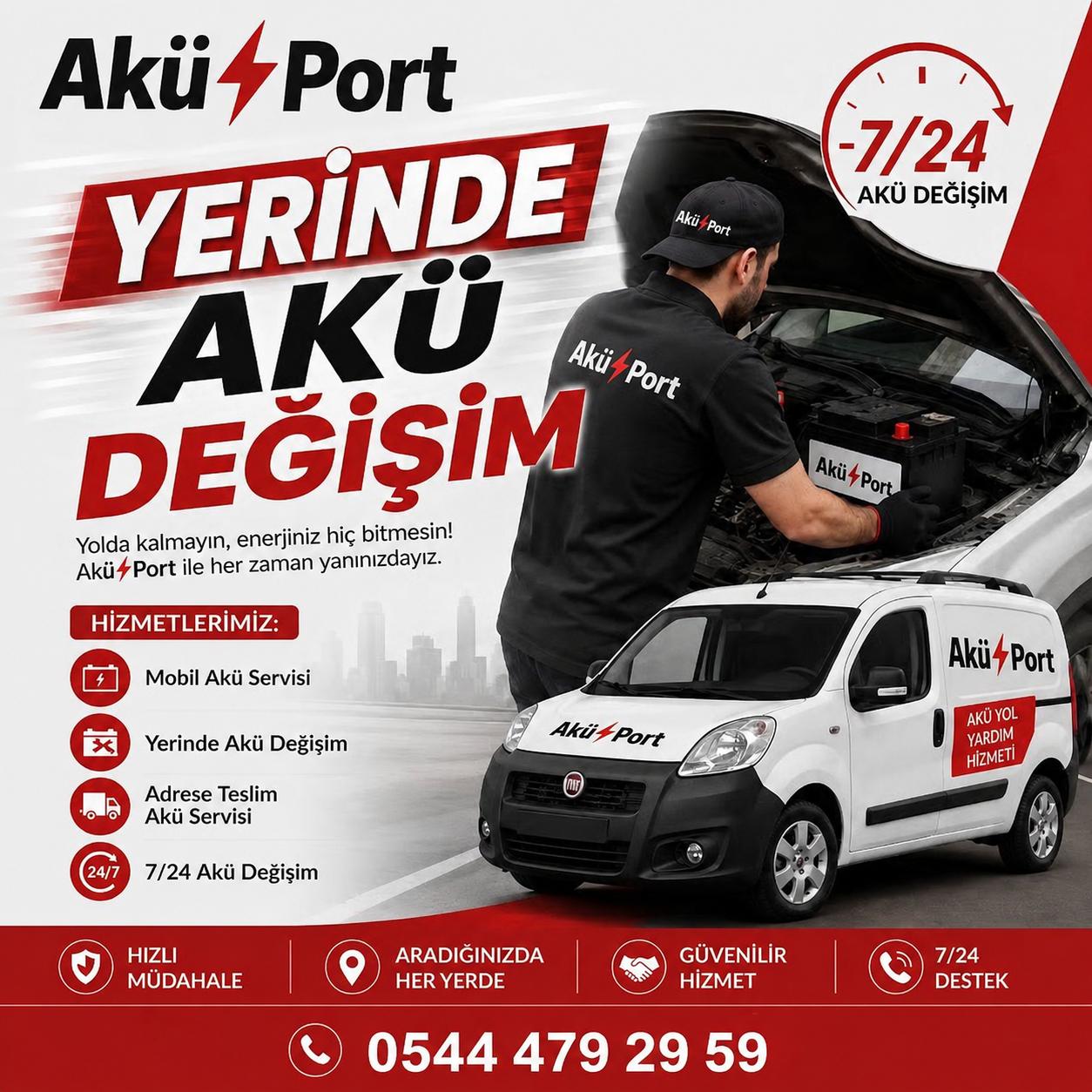 AKÜPORT araç aküsü